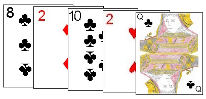 Any number of wild cards are allowed in melds in Crazy Rummy