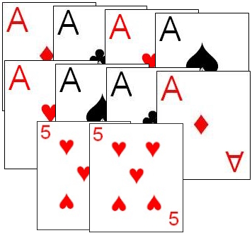 Two card combination Two card combination