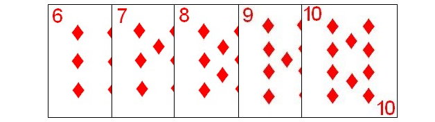 Straight Flush combination