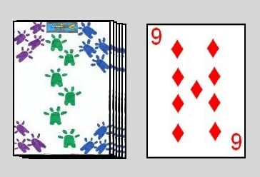 Crazy Eights initial layout