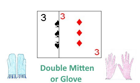Double mittens and double gloves in Mitaines