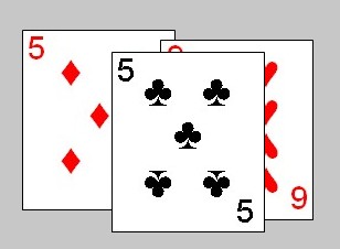 Possible bluffing play at I Doubt It