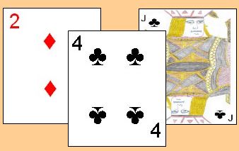 Switch is sometimes called Two Four Jack, as these cards have special significance in this game.