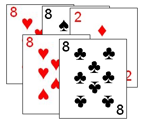 A valid five of a kind combinatin in Gou Ji