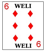The WELI from a French pack of cards
