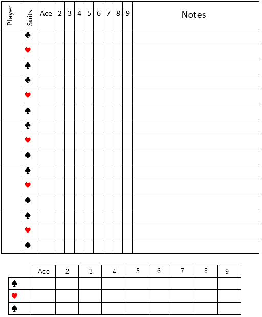 Deduction Sheet