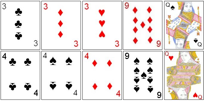 Triplet sequence with pairs