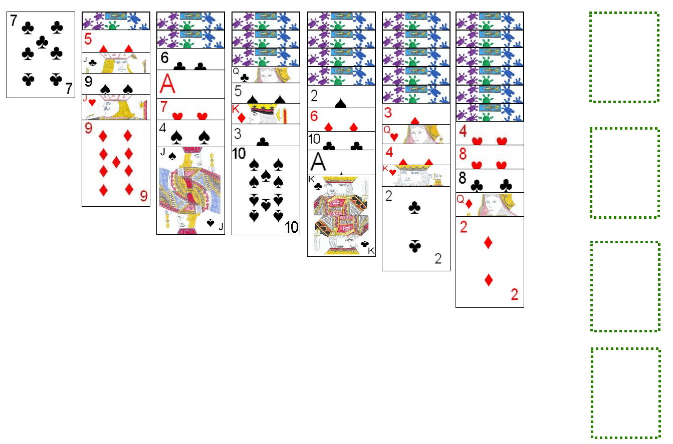 RikkiGames - 3 Draw Klondike Rules